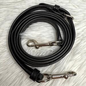 COACH Black Silver Replacement Strap